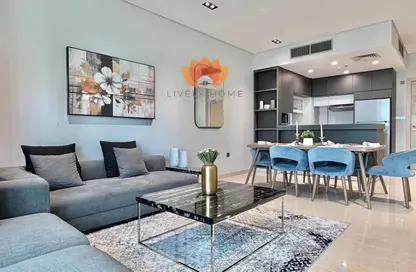 Apartment - 1 Bedroom - 2 Bathrooms for rent in Lusail Marina Heights - Marina District - Lusail