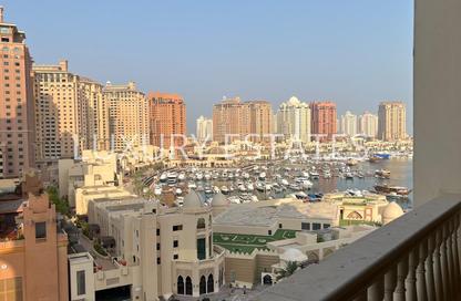 Apartment - 2 Bedrooms - 3 Bathrooms for rent in West Porto Drive - Porto Arabia - The Pearl Island - Doha
