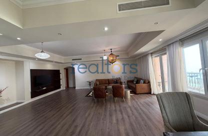 Apartment - 3 Bedrooms - 5 Bathrooms for sale in Sabban Towers - Porto Arabia - The Pearl Island - Doha