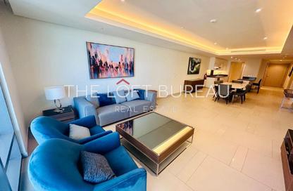 Apartment - 2 Bedrooms - 4 Bathrooms for rent in Abraj Bay - Abraj Quartiers - The Pearl Island - Doha