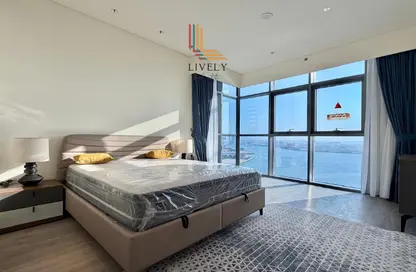 شقة - 2 غرف نوم - 4 حمامات للايجار في برج سيف لوسيل 1 - سيف لوسيل - مدينة اللسيل - الوسيل