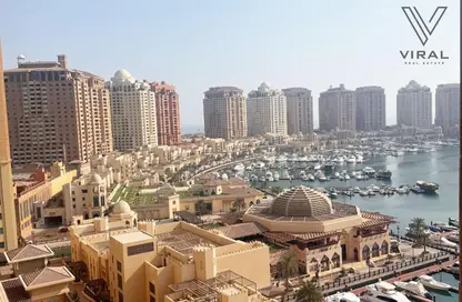 Apartment - 2 Bedrooms - 3 Bathrooms for sale in East Porto Drive - Porto Arabia - The Pearl Island - Doha Apartment - 2 Bedrooms - 3 Bathrooms for sale in East Porto Drive - Porto Arabia - The Pearl Island - Doha