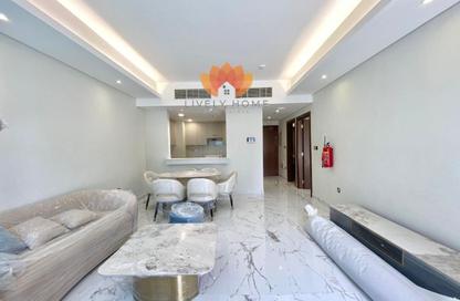 Apartment - 1 Bedroom - 2 Bathrooms for rent in Marina Tower 21 - Marina District - Lusail Apartment - 1 Bedroom - 2 Bathrooms for rent in Marina Tower 21 - Marina District - Lusail