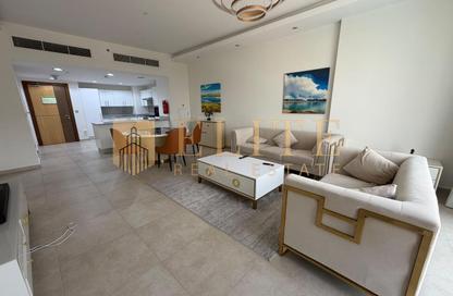 Apartment - 1 - 2 for rent in Lusail Marina Heights - Marina District - Lusail
