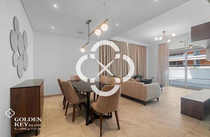 Apartment - 2 Bedrooms - 3 Bathrooms for rent in Marina Residences 195 - Marina District - Lusail