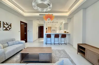 Apartment - 1 Bedroom - 2 Bathrooms for rent in Crystal Residence - Gewan Island - The Pearl Island - Doha
