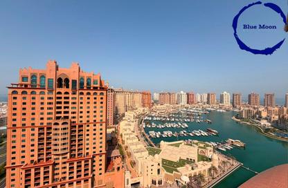 Apartment - 3 Bedrooms - 4 Bathrooms for rent in East Porto Drive - Porto Arabia - The Pearl Island - Doha