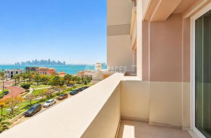 Apartment - 2 - 3 for rent in Viva East - Viva Bahriyah - The Pearl Island - Doha Apartment - 2 - 3 for rent in Viva East - Viva Bahriyah - The Pearl Island - Doha