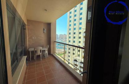 Apartment - 1 Bedroom - 2 Bathrooms for rent in West Porto Drive - Porto Arabia - The Pearl Island - Doha Apartment - 1 Bedroom - 2 Bathrooms for rent in West Porto Drive - Porto Arabia - The Pearl Island - Doha