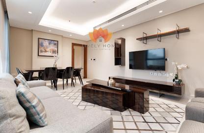 Apartment - 2 Bedrooms - 3 Bathrooms for rent in Artan Residence Apartments Fox Hills 150 - Fox Hills - Lusail