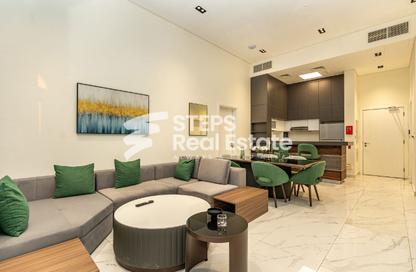 Apartment - 1 - 2 for sale in Crescent Building - Yasmeen City - Lusail