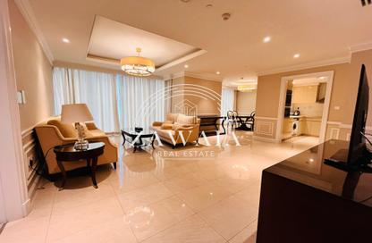 Hotel Apartments - 2 Bedrooms - 2 Bathrooms for rent in West Bay Tower - West Bay - West Bay - Doha