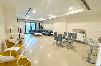 Apartment - 1 - 2 for sale in Tower 13 - Porto Arabia - The Pearl Island - Doha