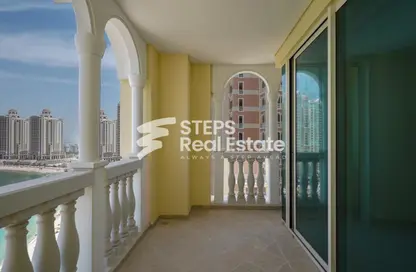 شقة - 2 غرف نوم - 4 حمامات للبيع في فيفا غرب - فيفا بحرية - جزيرة اللؤلؤة - الدوحة