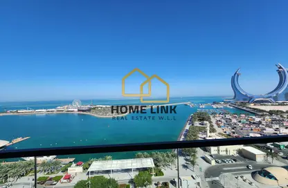 Apartment - 2 Bedrooms - 3 Bathrooms for rent in Marina Tower 02 - Marina District - Lusail