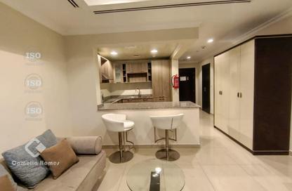 Apartment - Studio - 1 Bathroom for rent in Porto Arabia - The Pearl Island - Doha