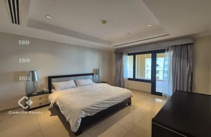 Apartment - 1 Bedroom - 2 Bathrooms for rent in East Porto Drive - Porto Arabia - The Pearl Island - Doha