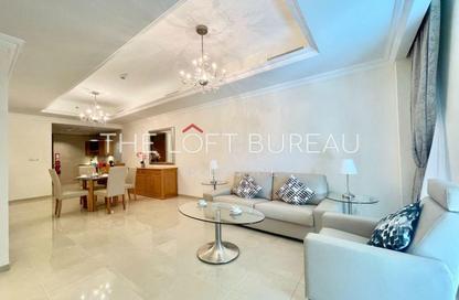 Apartment - 1 Bedroom - 2 Bathrooms for rent in Viva West - Viva Bahriyah - The Pearl Island - Doha