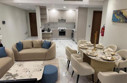 Apartment - 2 - 3 for rent in Lusail Marina Heights - Marina District - Lusail