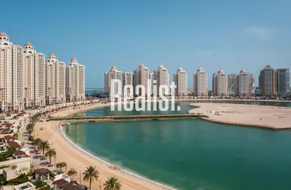 Apartment - Studio - 1 Bathroom for rent in Viva West - Viva Bahriyah - The Pearl Island - Doha