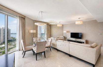 Apartment - 1 - 2 for rent in Lusail Residence - Marina District - Lusail