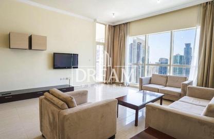 Apartment - 2 Bedrooms - 1 Bathroom for rent in West Bay Tower - West Bay - West Bay - Doha