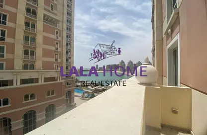 Apartment - Studio - 1 Bathroom for rent in Viva East - Viva Bahriyah - The Pearl Island - Doha