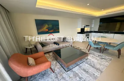 شقة - غرفة نوم - 1 حمام للايجار في ابراج باي - منطقة الأبراج - جزيرة اللؤلؤة - الدوحة