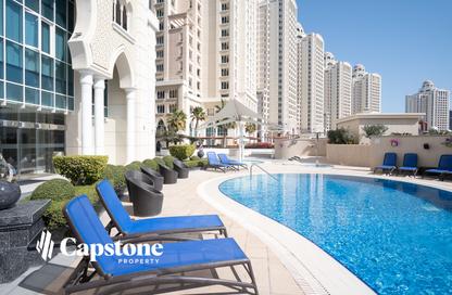 Apartment - 1 Bedroom - 2 Bathrooms for rent in Viva East - Viva Bahriyah - The Pearl Island - Doha