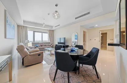 Apartment - 2 Bedrooms - 3 Bathrooms for rent in Burj DAMAC Waterfront - Waterfront Residential - The Waterfront - Lusail