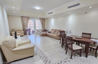 Apartment - 2 Bedrooms - 3 Bathrooms for rent in East Porto Drive - Porto Arabia - The Pearl Island - Doha