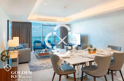Apartment - 2 Bedrooms - 3 Bathrooms for rent in Abraj Bay - Abraj Quartiers - The Pearl Island - Doha