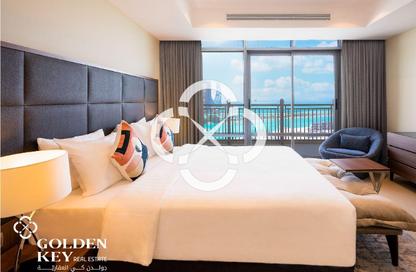 Apartment - 2 Bedrooms - 3 Bathrooms for rent in Abraj Bay - Abraj Quartiers - The Pearl Island - Doha