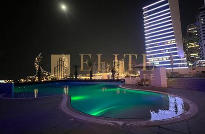 Apartment - 1 - 2 for sale in Lusail Marina Heights - Marina District - Lusail