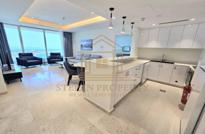 Apartment - 2 Bedrooms - 3 Bathrooms for rent in Lusail Marina Heights - Marina District - Lusail Apartment - 2 Bedrooms - 3 Bathrooms for rent in Lusail Marina Heights - Marina District - Lusail