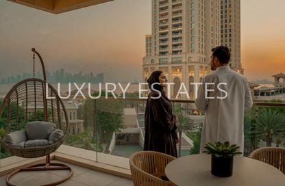 Apartment - 1 Bedroom - 2 Bathrooms for sale in Porto Arabia - The Pearl Island - Doha Apartment - 1 Bedroom - 2 Bathrooms for sale in Porto Arabia - The Pearl Island - Doha
