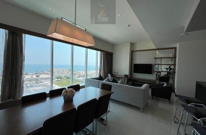 Hotel Apartments - 3 Bedrooms - 3 Bathrooms for rent in West Bay Tower - West Bay - West Bay - Doha Hotel Apartments - 3 Bedrooms - 3 Bathrooms for rent in West Bay Tower - West Bay - West Bay - Doha