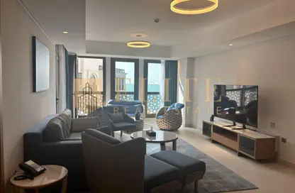 شقة - 2 غرف نوم - 3 حمامات للايجار في البلاج الأوسط - البلاج - جزيرة اللؤلؤة - الدوحة