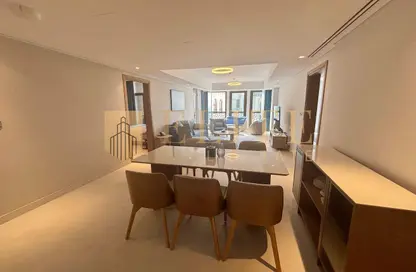 شقة - 2 غرف نوم - 3 حمامات للايجار في البلاج الأوسط - البلاج - جزيرة اللؤلؤة - الدوحة