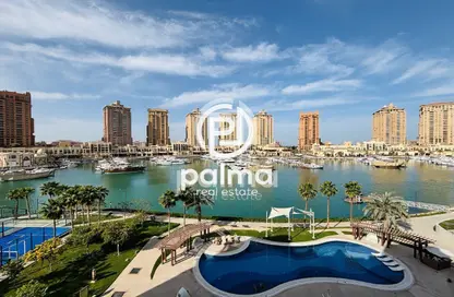 شقق فندقية - 2 غرف نوم - 3 حمامات للبيع في The St. Regis Marsa Arabia Island - Marsa Arabia - جزيرة اللؤلؤة - الدوحة