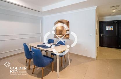 Apartment - 1 Bedroom - 2 Bathrooms for rent in West Porto Drive - Porto Arabia - The Pearl Island - Doha Apartment - 1 Bedroom - 2 Bathrooms for rent in West Porto Drive - Porto Arabia - The Pearl Island - Doha
