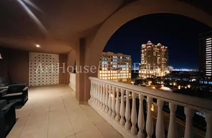 Apartment - 1 Bedroom - 2 Bathrooms for rent in Porto Arabia - The Pearl Island - Doha