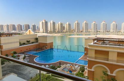 Apartment - 1 - 2 for rent in Viva West - Viva Bahriyah - The Pearl Island - Doha