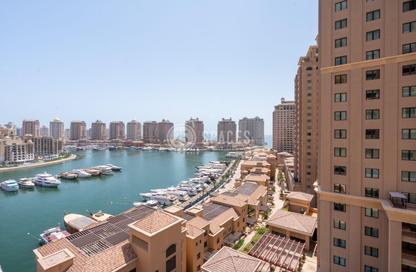 Apartment - 1 - 1 for rent in West Porto Drive - Porto Arabia - The Pearl Island - Doha