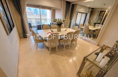 Apartment - 3 Bedrooms - 4 Bathrooms for rent in Al Mutahidah Tower - Viva Bahriyah - The Pearl Island - Doha