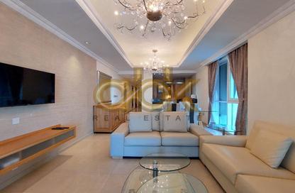 Apartment - 2 - 3 for rent in Viva West - Viva Bahriyah - The Pearl Island - Doha