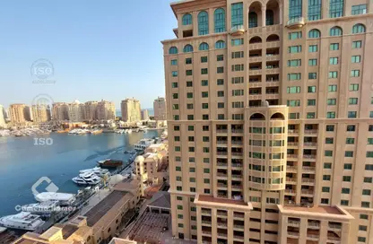Apartment - 1 Bedroom - 2 Bathrooms for rent in East Porto Drive - Porto Arabia - The Pearl Island - Doha