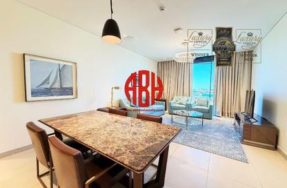 Apartment - 2 Bedrooms - 3 Bathrooms for rent in Lusail Marina Heights - Marina District - Lusail