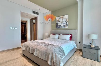 Apartment - 1 Bedroom - 2 Bathrooms for rent in Marina Tower 02 - Marina District - Lusail
