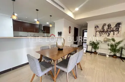 Apartment - 2 Bedrooms - 2 Bathrooms for rent in East Porto Drive - Porto Arabia - The Pearl Island - Doha